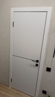Дверь FLAT Н1 белый Магазин дверей "Галерея"