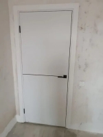 Дверь FLAT Н1 белый Магазин дверей "Галерея"